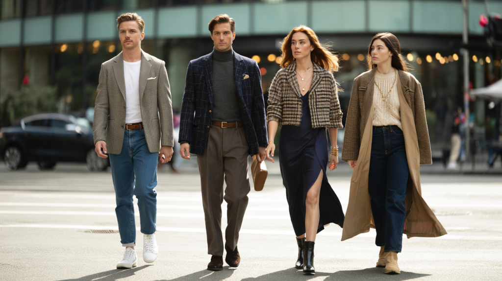 comment porter une veste en tweed