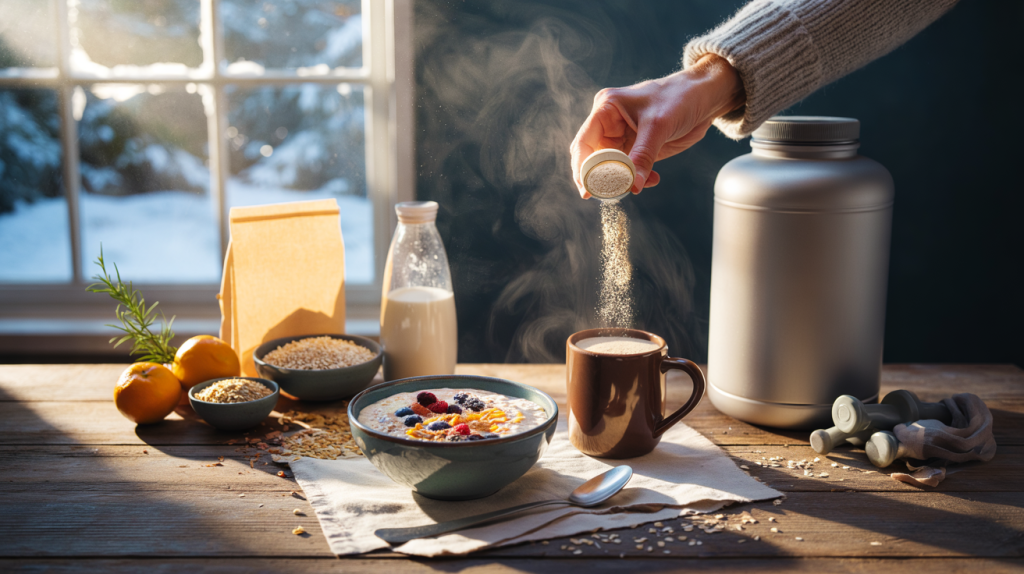 complément alimentaire protéiné hiver