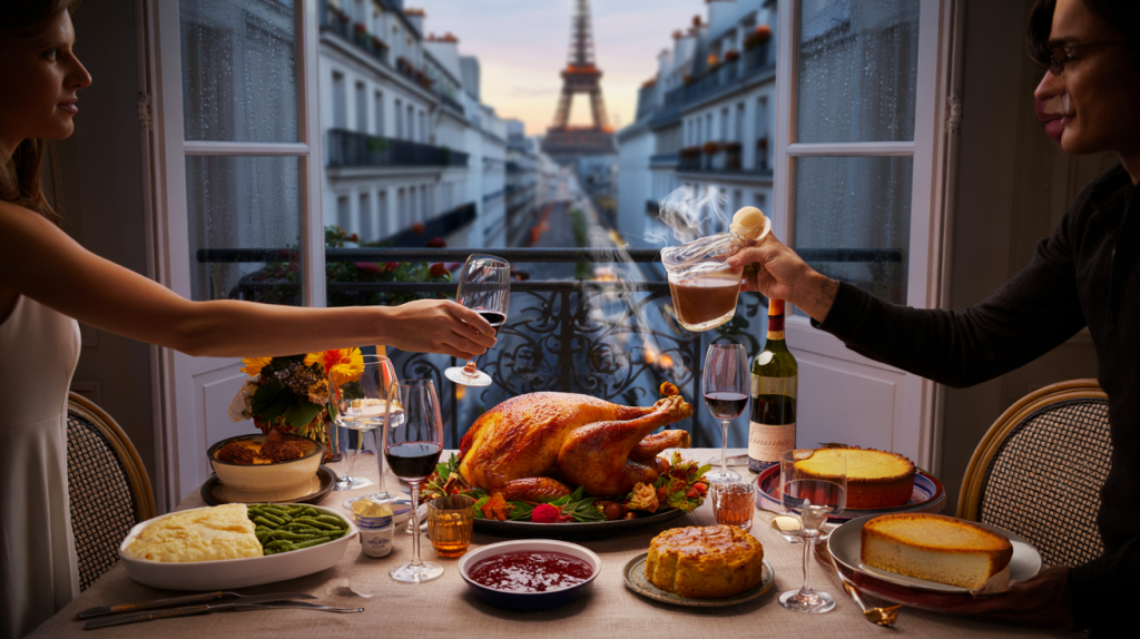 dîner de Thanksgiving Paris