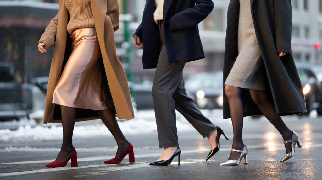 escarpins sexy hiver tenues