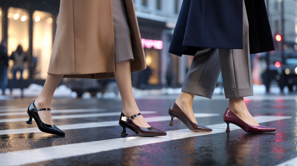 escarpins tendance hiver 2025 femme