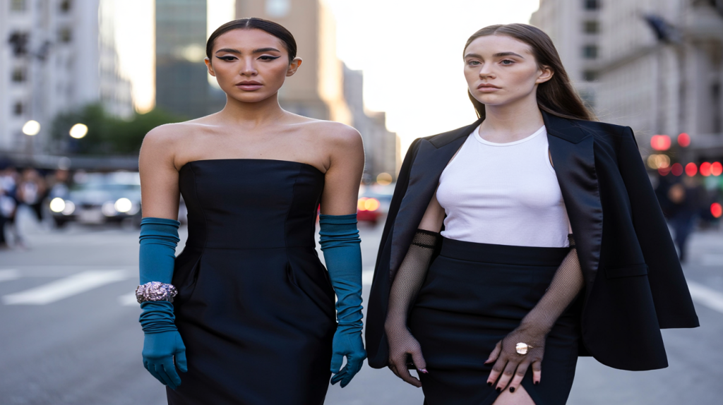 gants longs opéra tendance