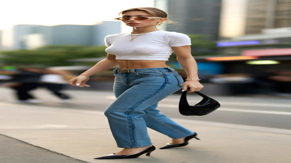 hailey bieber britney spears look oublié