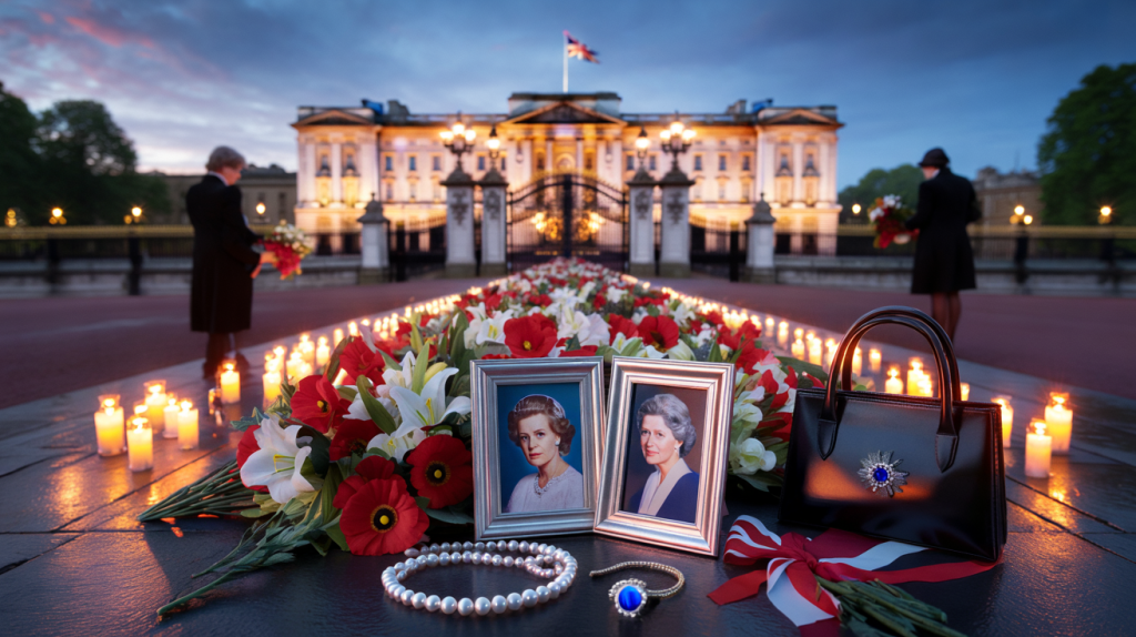 hommage à Lady Diana et à la reine Elizabeth II