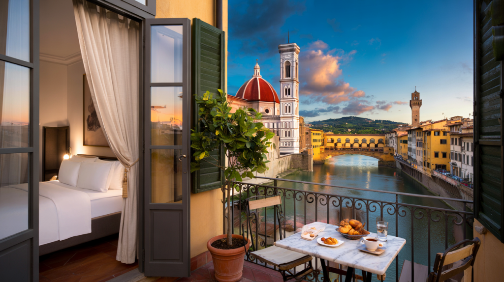 hôtel avec vue sur Florence