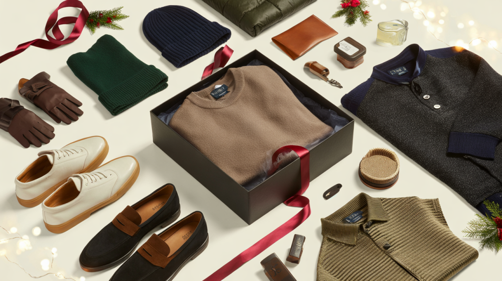 idées cadeaux Noël homme mode