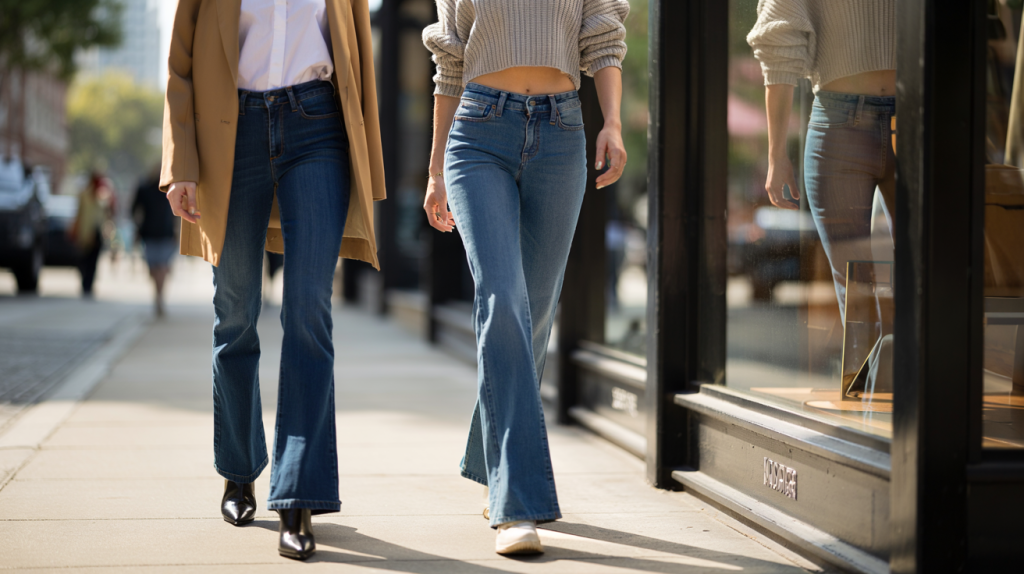 jean bootcut femme