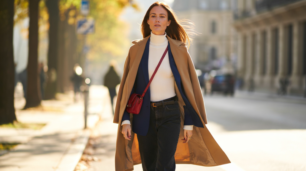 layering chic femme automne