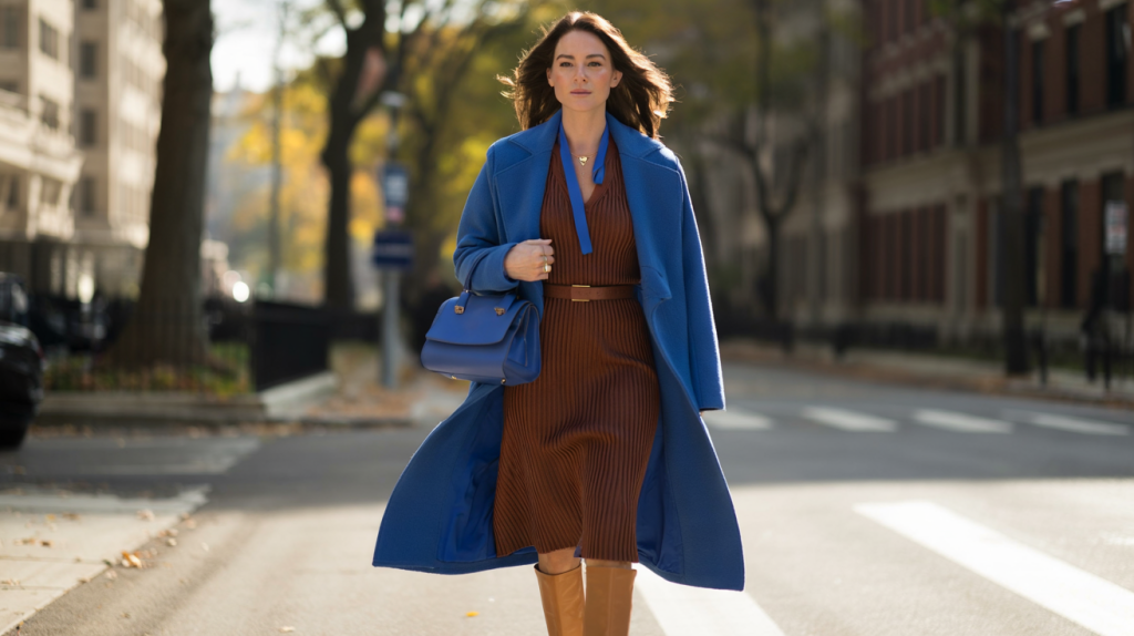 look color block automne femme