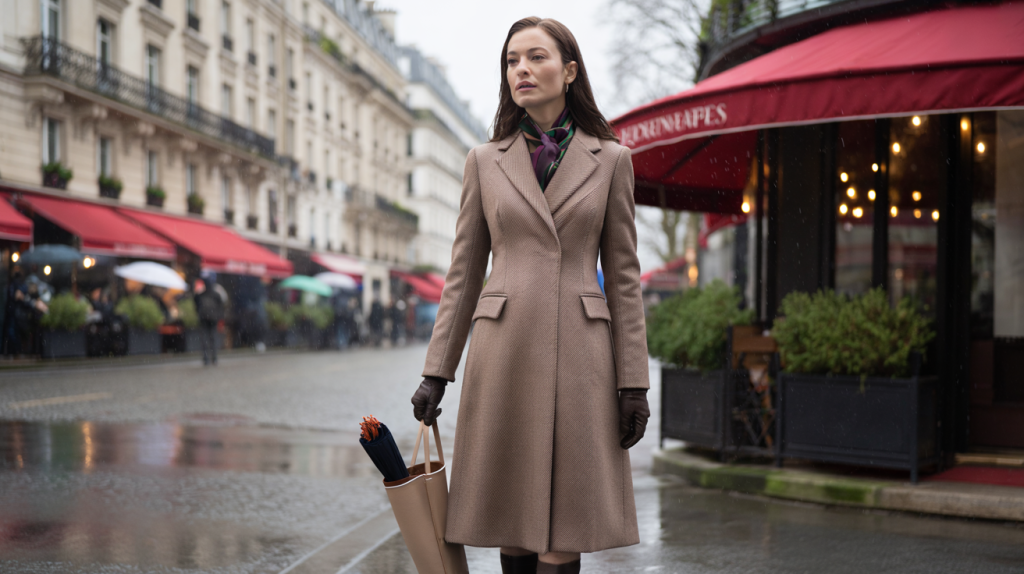 manteau hiver femme style parisien