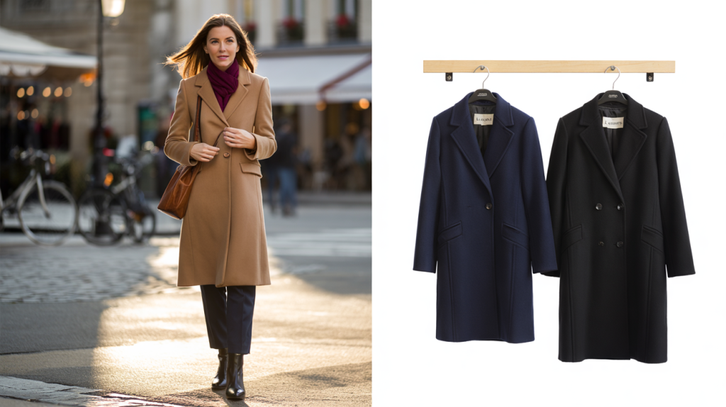 manteau laine La Redoute femme