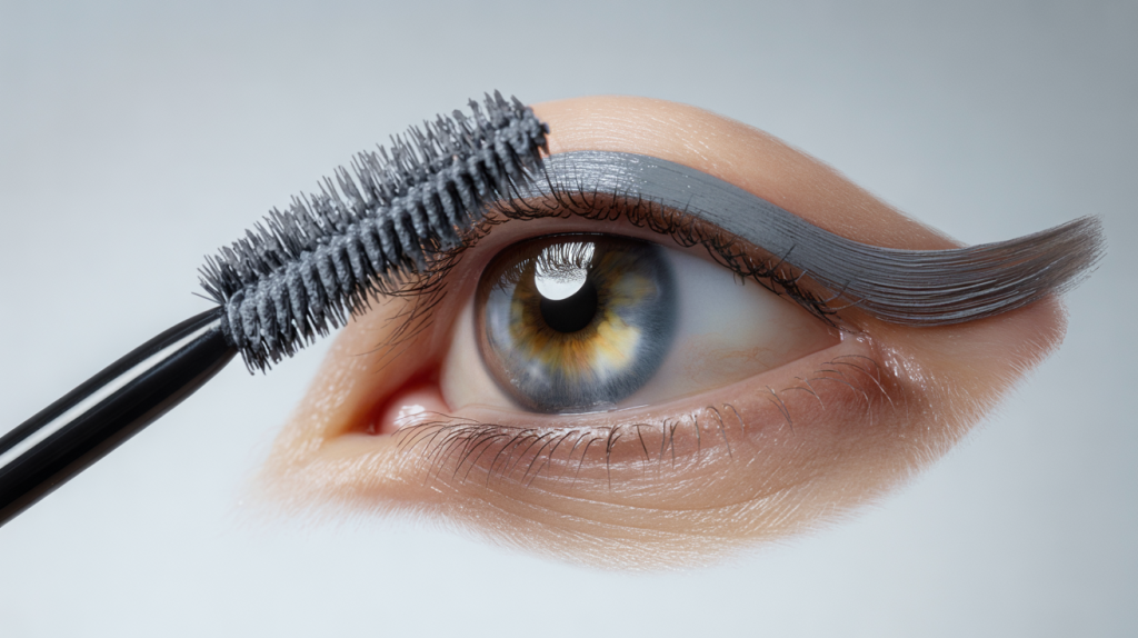 mascara gris agrandir le regard