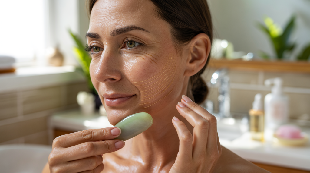 massage fascias visage anti-âge