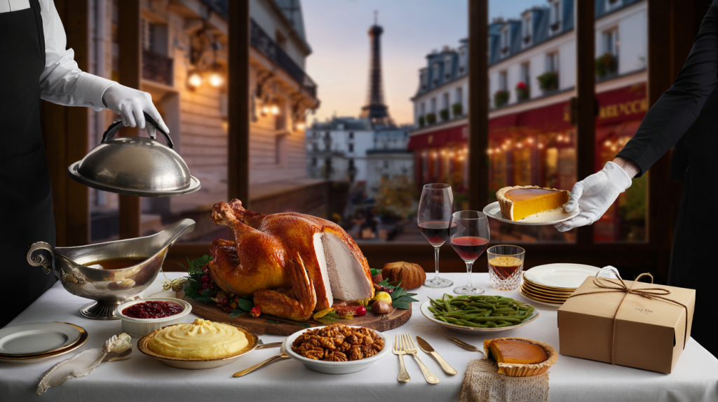menu Thanksgiving Paris