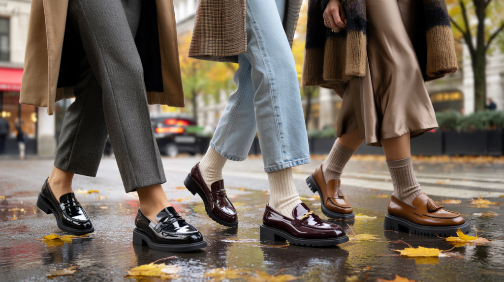 mocassins femme tendance automne