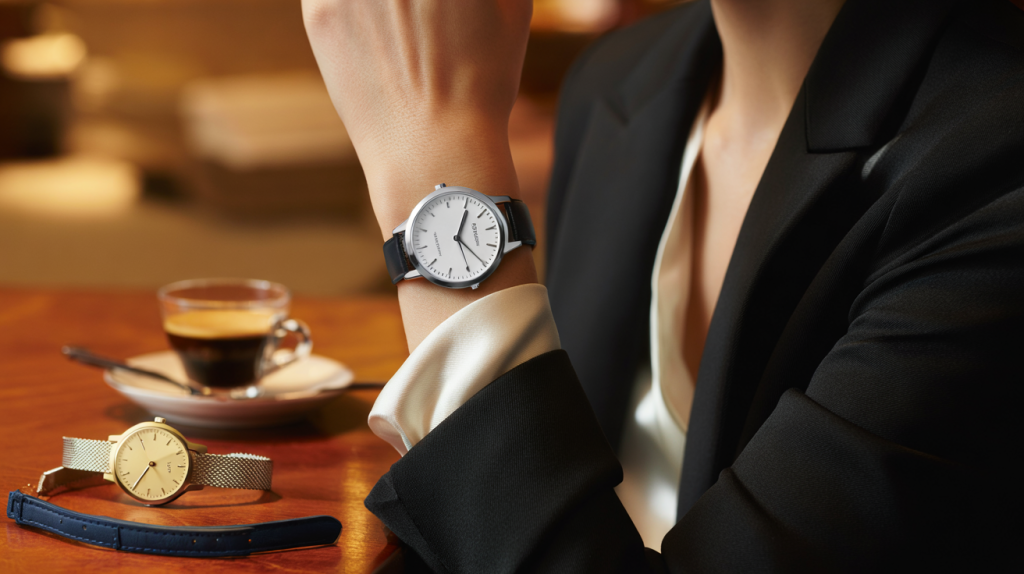 montre minimaliste femme