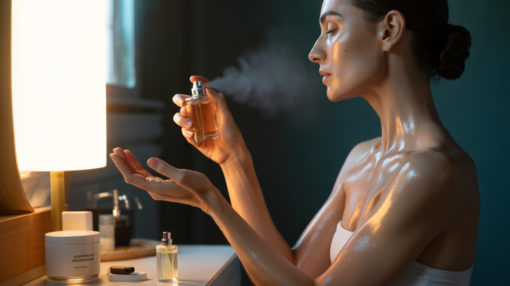 où appliquer le parfum sur la peau