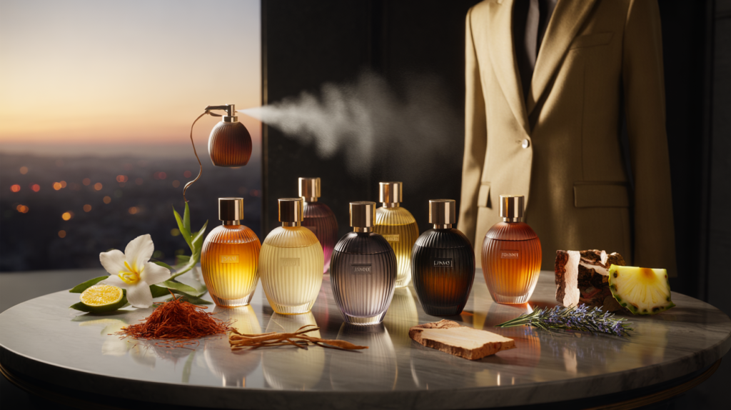 parfums élégants de luxe