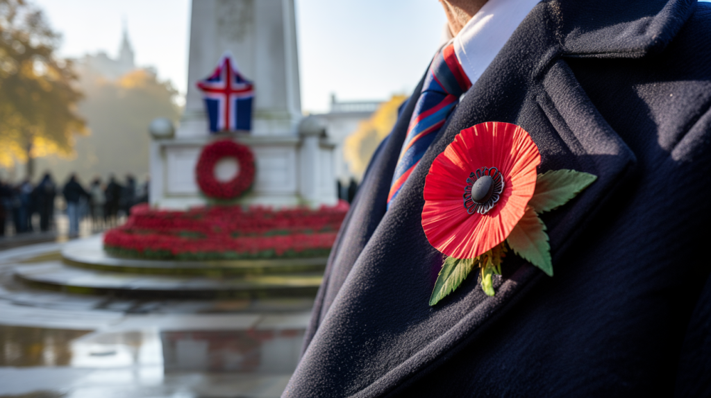 pourquoi les Anglais portent un coquelicot en novembre