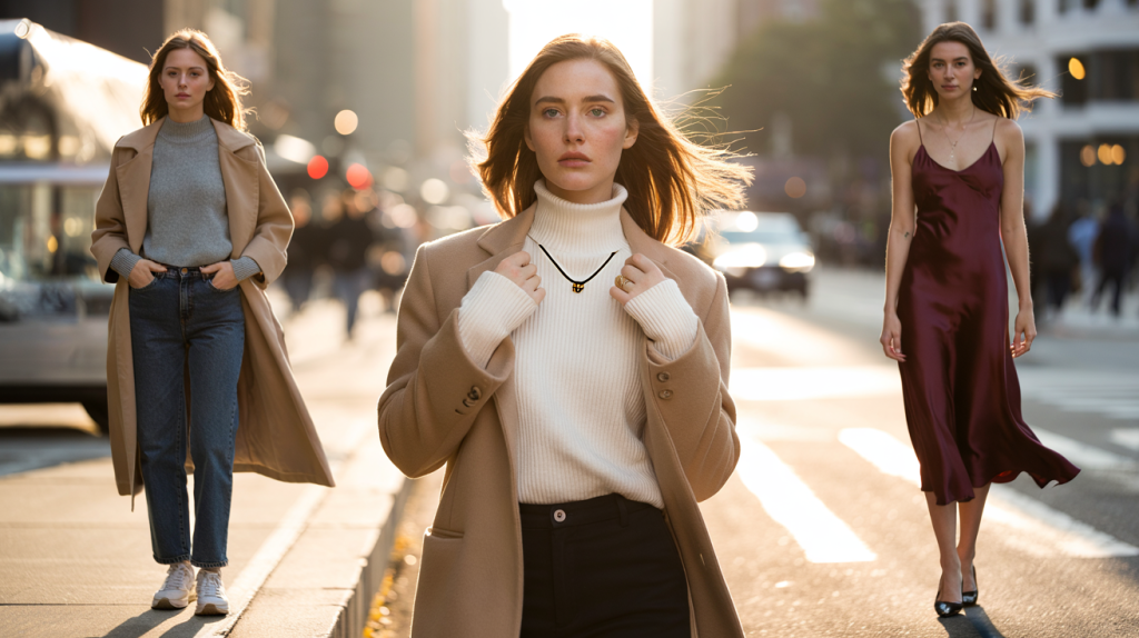 pull col montant femme