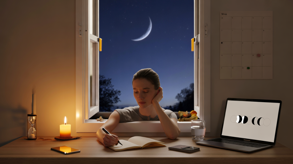 rituels nouvelle lune novembre 2025 manifestation