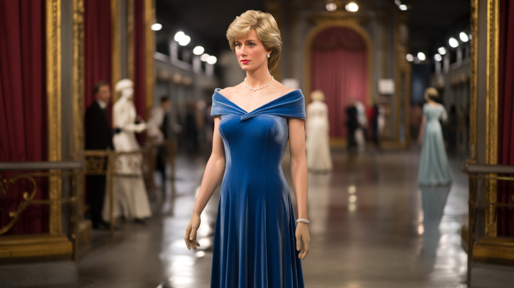 robe Lady Di Musée Grévin
