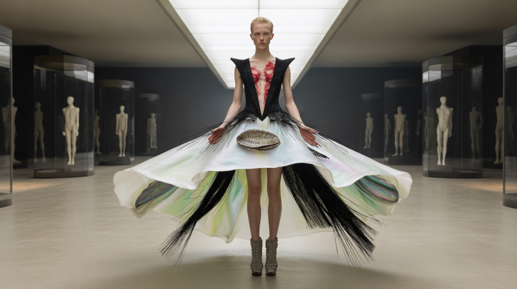 robe d’archive Alexander McQueen