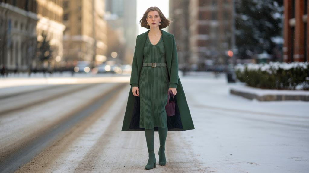 robes hiver petites paraître plus grande