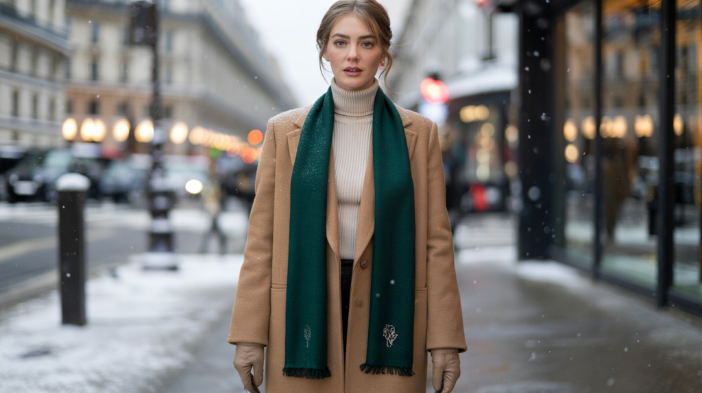 skinny scarf tendance hiver