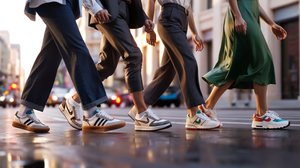 sneakers rétro tendance 2025