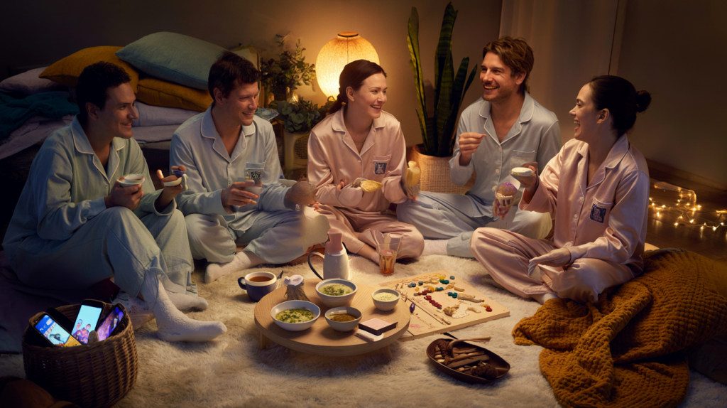 soirée pyjama adulte bienfaits