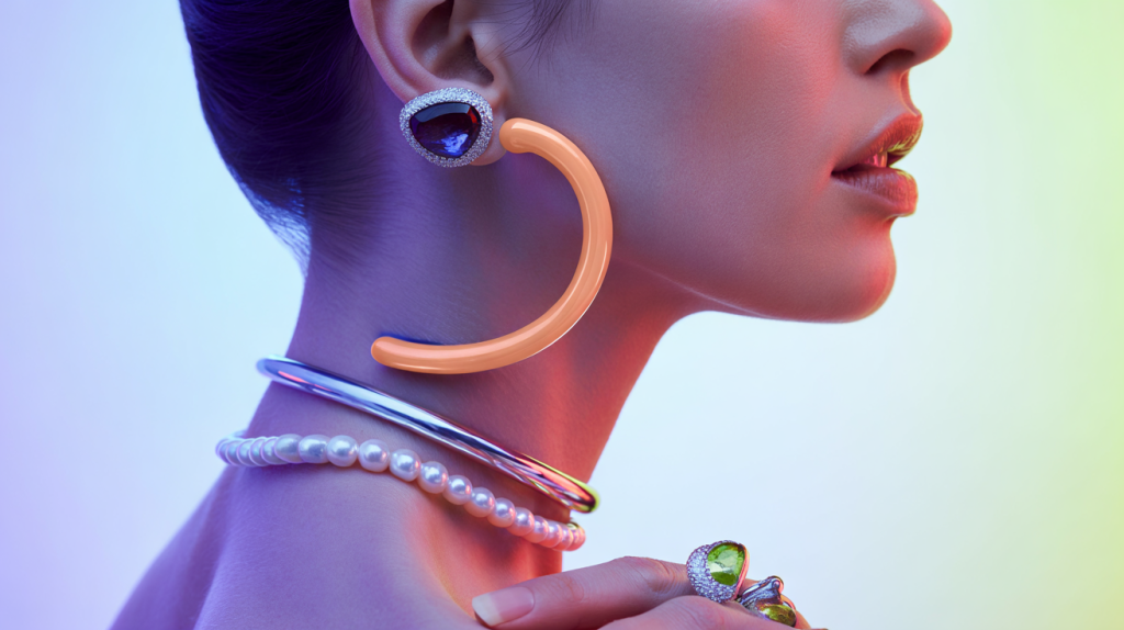 tendance bijoux 2025 couleur