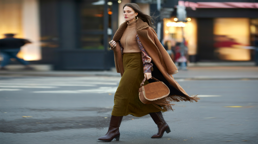 tendance bohème automne hiver