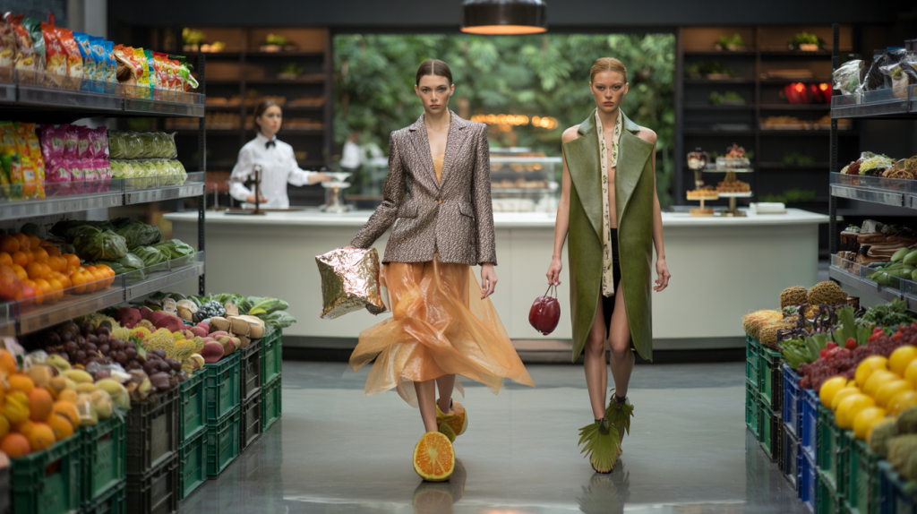 tendances food fashion dans les défilés