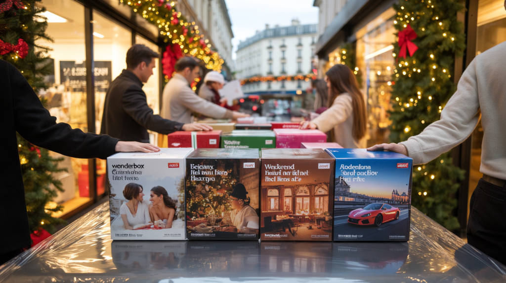 top ventes coffrets cadeaux de Noël France