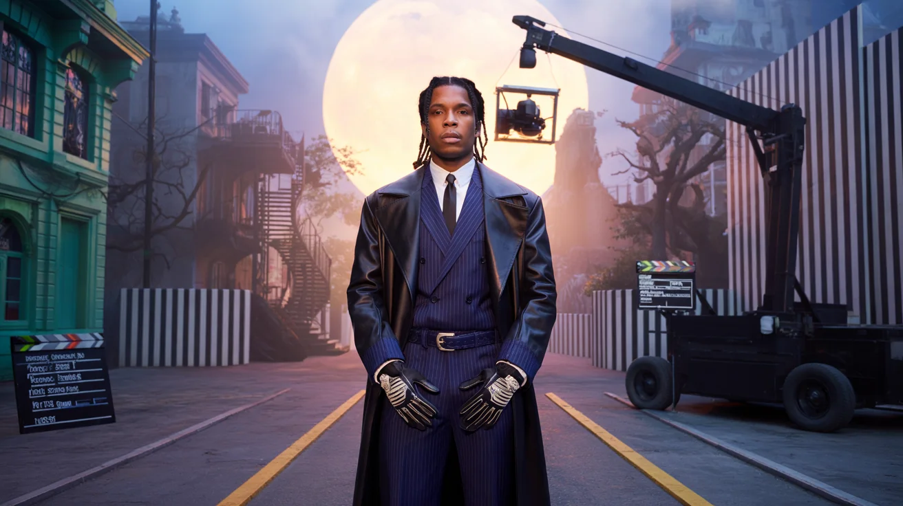 A$AP Rocky Tim Burton collaboration