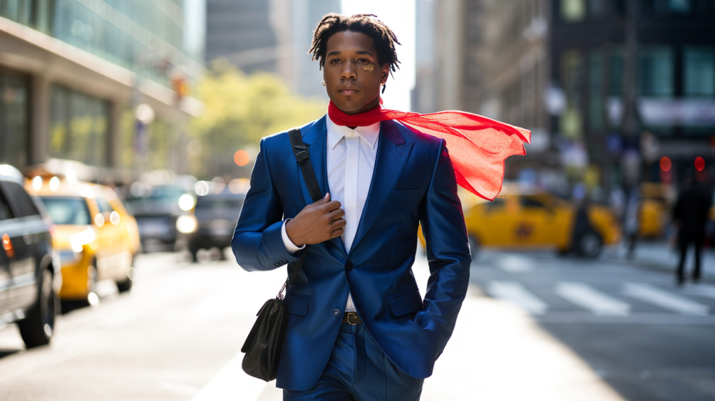 A$AP Rocky look Superman