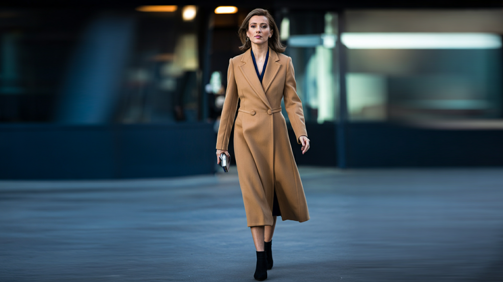 Anne-Claire Coudray manteau