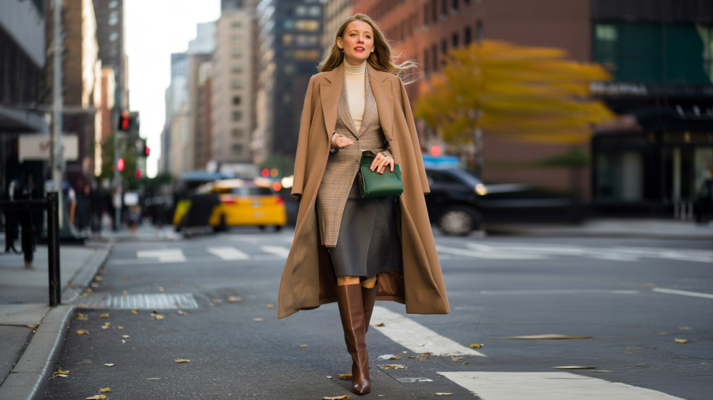 Blake Lively street style automne