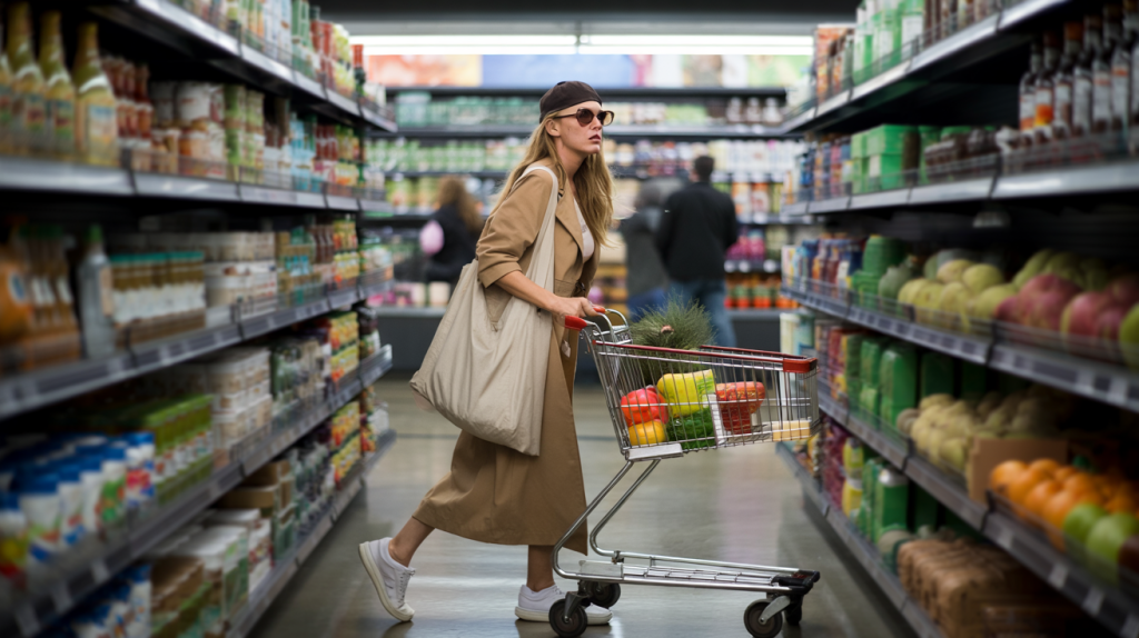 Blake Lively supermarché incognito photos