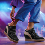 Blue Ivy baskets compensées Isabel Marant