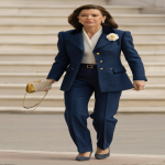 Caroline de Monaco tailleur-pantalon