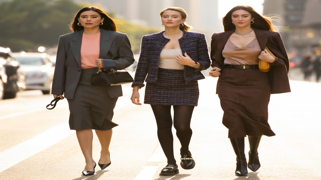 Comment porter un tailleur-jupe