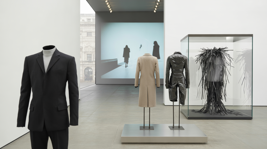 Exposition mode Vienne Helmut Lang