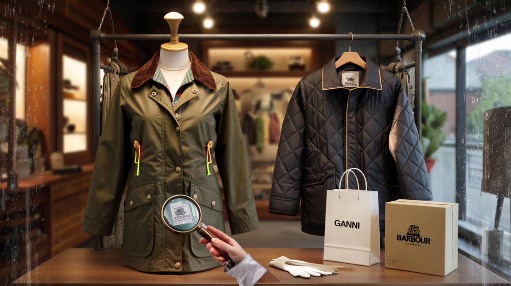 Ganni x Barbour où acheter