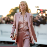 Gwyneth Paltrow total look rose