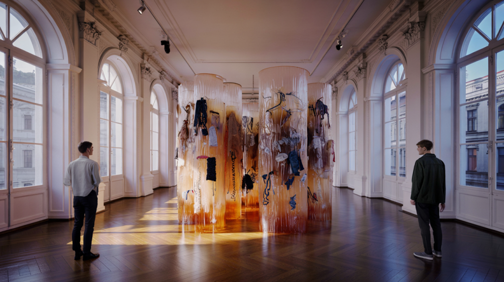 Helmut Lang exposition Vienne