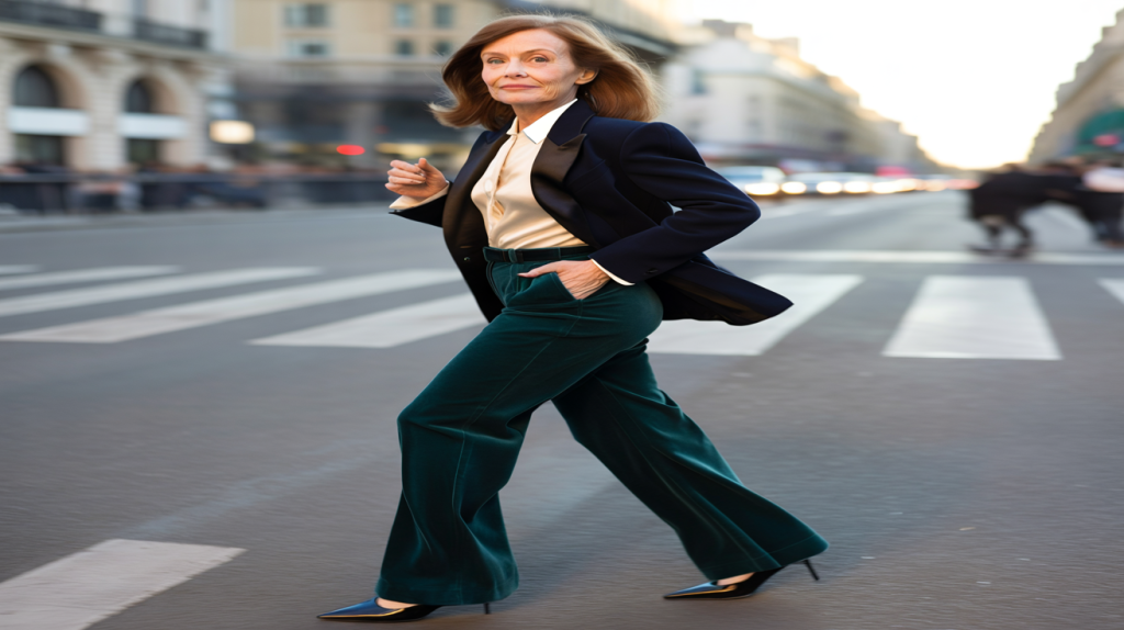 Isabelle Huppert pantalon tendance