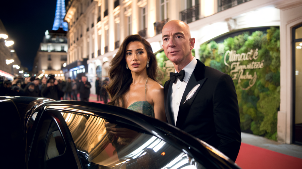 Jeff Bezos Lauren Sánchez Paris