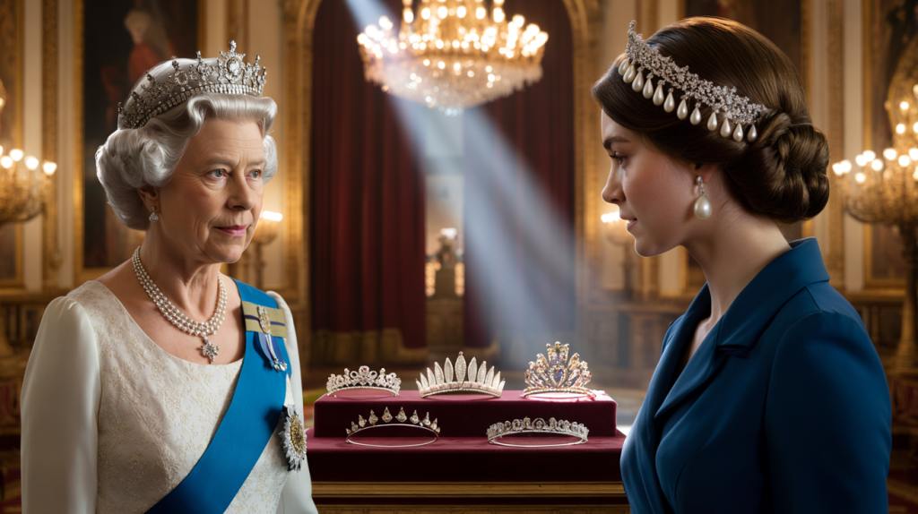 Kate Middleton diadème préféré d’Elizabeth II